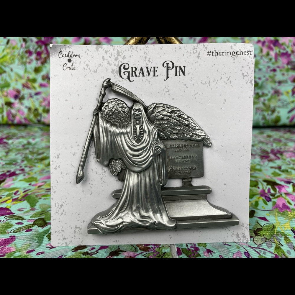 Grave Stone Pin